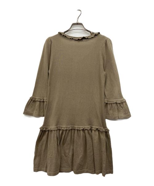 BURBERRY LONDON（バーバリーロンドン）BURBERRY LONDON (バーバリーロンドン) 薄手カーディガン ベージュ サイズ:38の古着・服飾アイテム