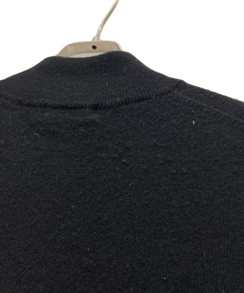 BURBERRY BLACK LABEL（バーバリーブラックレーベル）BURBERRY BLACK LABEL (バーバリーブラックレーベル) ニットカーディガン ブラック サイズ:3の古着・服飾アイテム