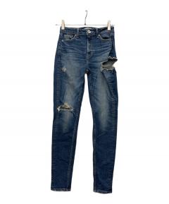 希少モデル BURBERRY バーバリーブルーレーベル ホースロゴ デニムパンツ 中古・古着通販】BURBERRY BLUE LABEL (バーバリー ブルー レーベル