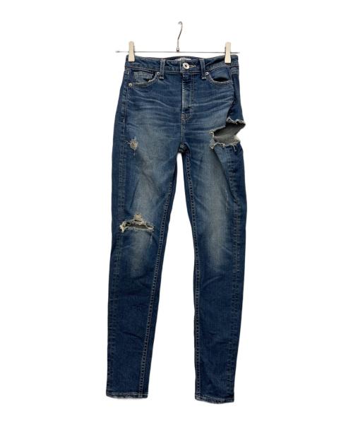 GYDA（ジェイダ）GYDA (ジェイダ) デニムパンツ ブルー サイズ:Mの古着・服飾アイテム