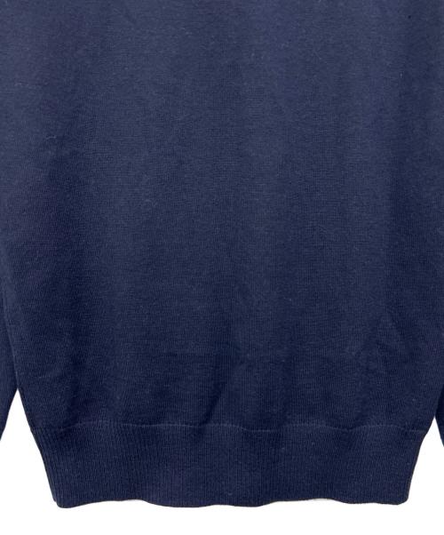 BURBERRY BLACK LABEL（バーバリーブラックレーベル）BURBERRY BLACK LABEL (バーバリーブラックレーベル) 薄手ニット ネイビー サイズ:2の古着・服飾アイテム