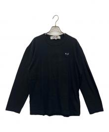 COMME des GARCONS（コムデギャルソン）の古着「長袖カットソー」｜ブラック