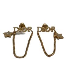 Dior（ディオール）の古着「ロゴピアス」｜ゴールドカラー