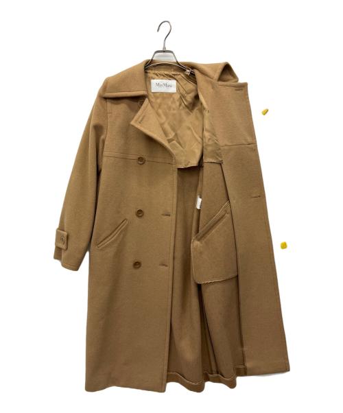 MaxMara（マックスマーラ）MaxMara (マックスマーラ) ダッフルコート カーキ サイズ:42の古着・服飾アイテム