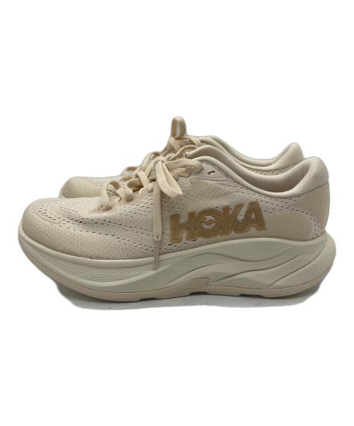 HOKA（ホカ）HOKA (ホカ) シューズ ベージュ サイズ:23の古着・服飾アイテム