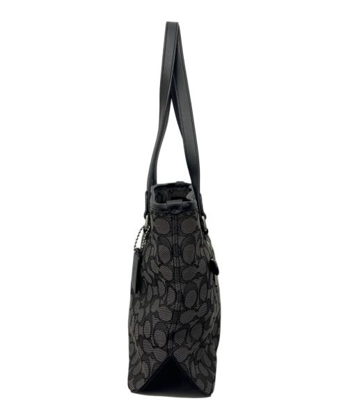 COACH（コーチ）COACH (コーチ) ショルダーバッグ シグネチャー ブラックの古着・服飾アイテム