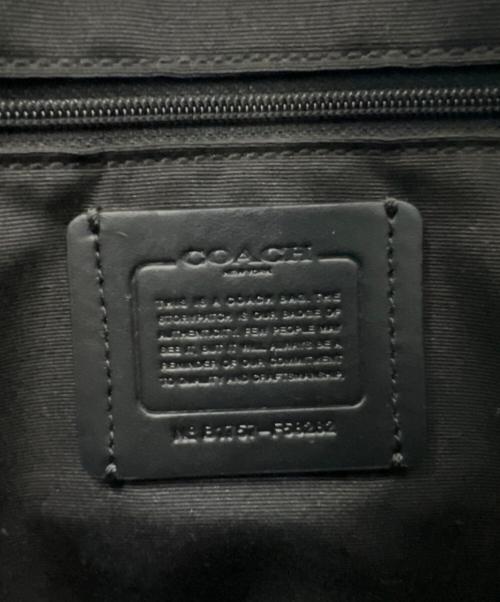 COACH（コーチ）COACH (コーチ) ショルダーバッグ シグネチャー ブラックの古着・服飾アイテム