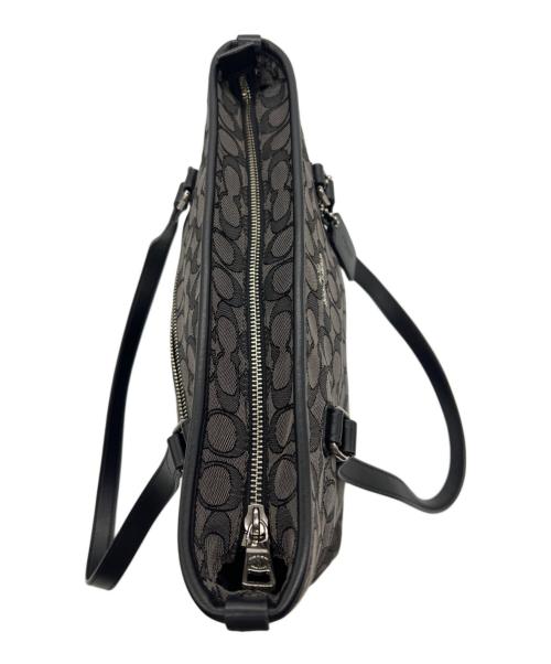 COACH（コーチ）COACH (コーチ) ショルダーバッグ シグネチャー ブラックの古着・服飾アイテム
