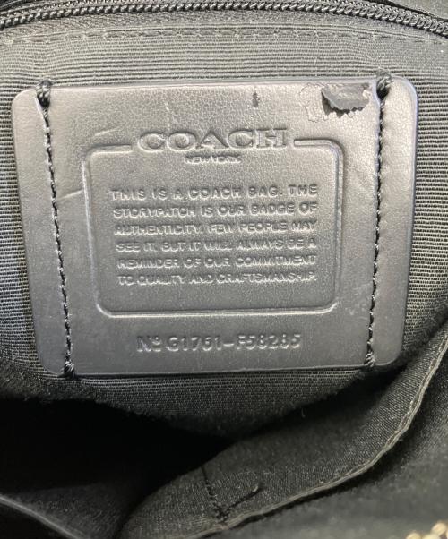 COACH（コーチ）COACH (コーチ) ショルダーバッグ ブラックの古着・服飾アイテム