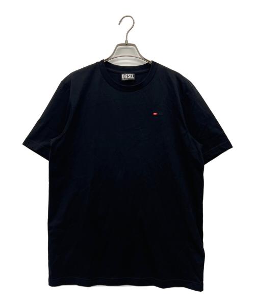DIESEL（ディーゼル）DIESEL (ディーゼル) 半袖カットソー ブラック サイズ:Sの古着・服飾アイテム