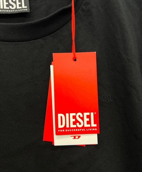 DIESEL（ディーゼル）DIESEL (ディーゼル) 半袖カットソー ブラック サイズ:Sの古着・服飾アイテム