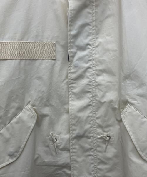B.C STOCK（ビーセーストック）B.C STOCK (ビーセーストック) ショートモッズコート ホワイト サイズ:Mの古着・服飾アイテム