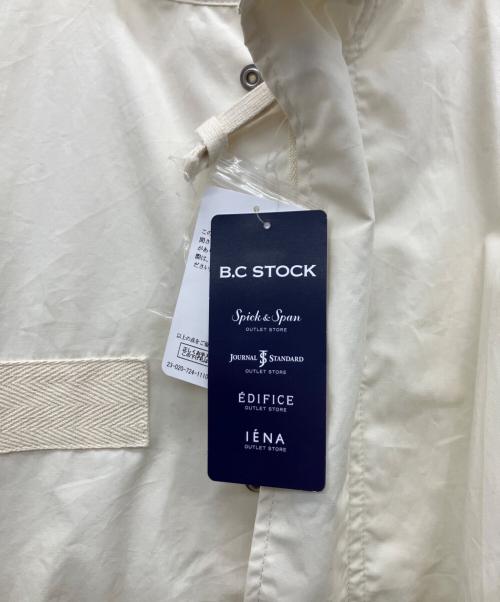 B.C STOCK（ビーセーストック）B.C STOCK (ビーセーストック) ショートモッズコート ホワイト サイズ:Mの古着・服飾アイテム
