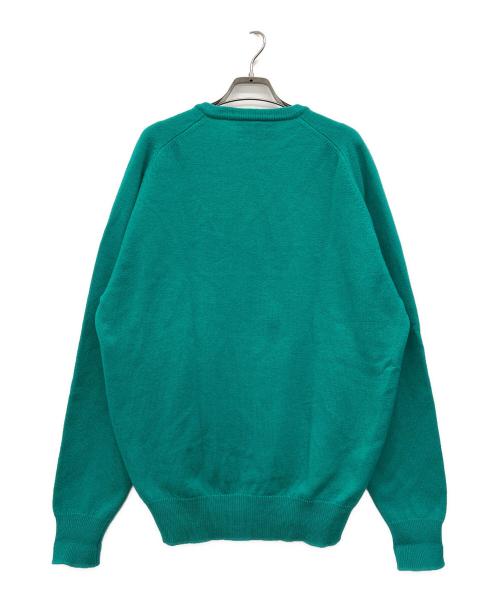 ALAN PAINE（アランペイン）ALAN PAINE (アランペイン) Vネックニット グリーン サイズ:44”122cmの古着・服飾アイテム