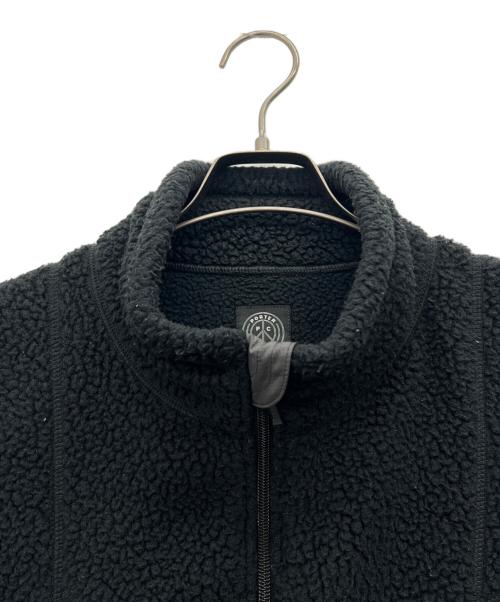Porter Classic（ポータークラシック）Porter Classic (ポータークラシック) ボアベスト ブラック サイズ:Mの古着・服飾アイテム