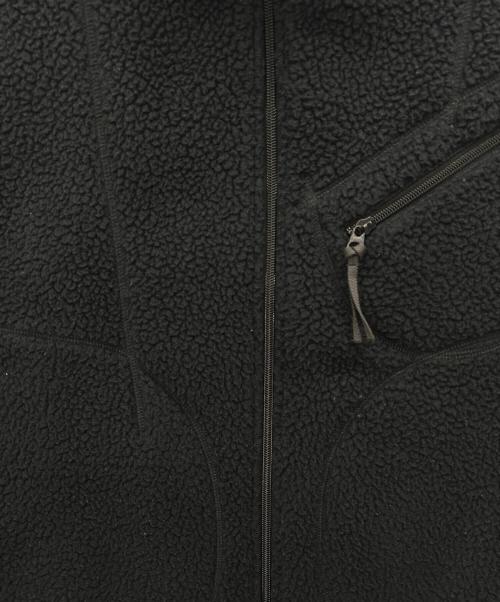 Porter Classic（ポータークラシック）Porter Classic (ポータークラシック) ボアベスト ブラック サイズ:Mの古着・服飾アイテム