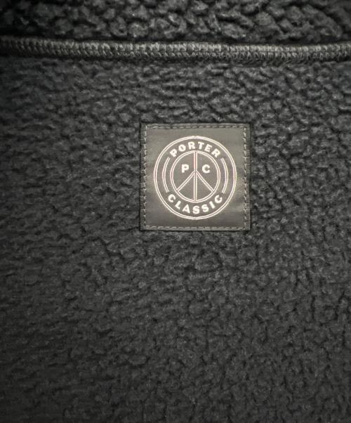 Porter Classic（ポータークラシック）Porter Classic (ポータークラシック) ボアベスト ブラック サイズ:Mの古着・服飾アイテム