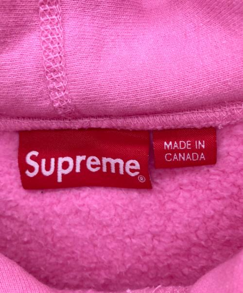 SUPREME（シュプリーム）SUPREME (シュプリーム) ボックスロゴプルオーバーパーカー ピンク サイズ:Lの古着・服飾アイテム