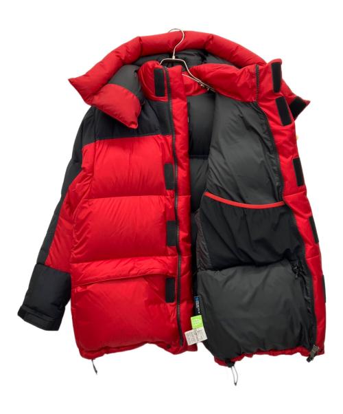 THE NORTH FACE（ザ ノース フェイス）THE NORTH FACE (ザ ノース フェイス) ダウンジャケット レッド×ブラック サイズ:Sの古着・服飾アイテム