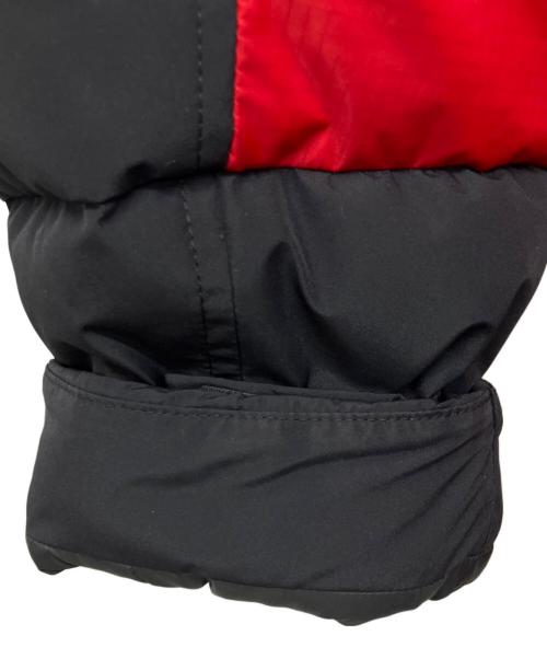 THE NORTH FACE（ザ ノース フェイス）THE NORTH FACE (ザ ノース フェイス) ダウンジャケット レッド×ブラック サイズ:Sの古着・服飾アイテム