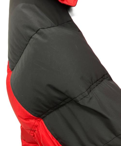 THE NORTH FACE（ザ ノース フェイス）THE NORTH FACE (ザ ノース フェイス) ダウンジャケット レッド×ブラック サイズ:Sの古着・服飾アイテム