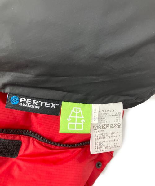 THE NORTH FACE（ザ ノース フェイス）THE NORTH FACE (ザ ノース フェイス) ダウンジャケット レッド×ブラック サイズ:Sの古着・服飾アイテム
