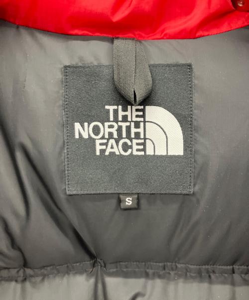 THE NORTH FACE（ザ ノース フェイス）THE NORTH FACE (ザ ノース フェイス) ダウンジャケット レッド×ブラック サイズ:Sの古着・服飾アイテム