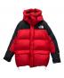 THE NORTH FACE（ザ ノース フェイス）の古着「ダウンジャケット」｜レッド×ブラック