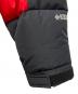 中古・古着 THE NORTH FACE (ザ ノース フェイス) ダウンジャケット レッド×ブラック サイズ:S：30000円