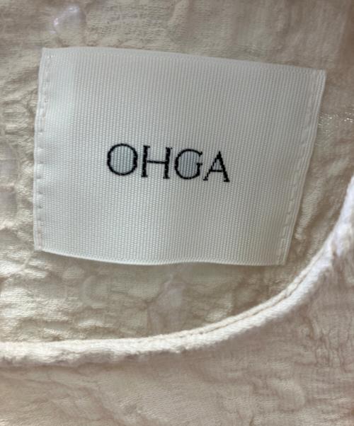 OHGA（オオガ）OHGA (オオガ) 半袖ブラウス ピンク サイズ:FREEの古着・服飾アイテム