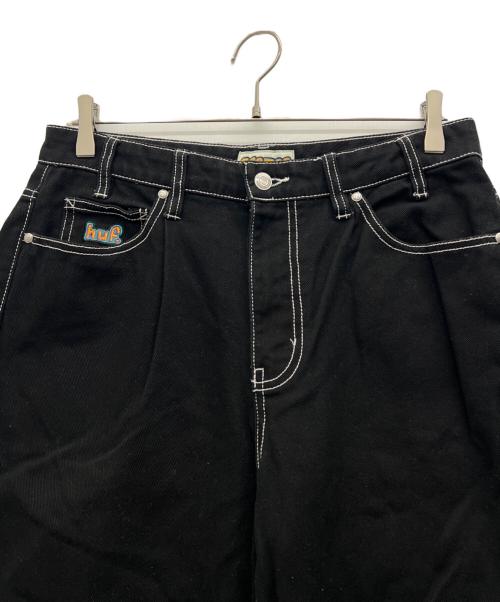 HUF（ハフ）HUF (ハフ) CROMER SIGNATURE PANT ブラック サイズ:30の古着・服飾アイテム