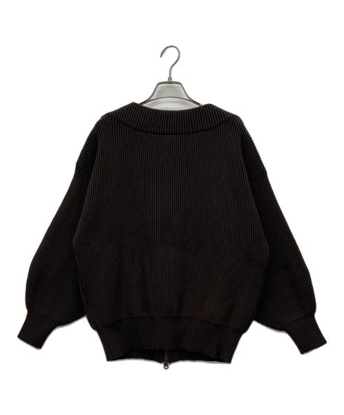 CLOCHE（クロシェ）CLOCHE (クロシェ) 薄手カーディガン ブラウン サイズ:02の古着・服飾アイテム