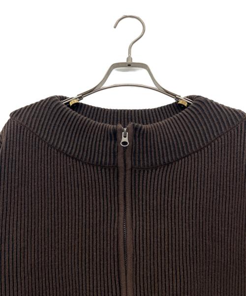 CLOCHE（クロシェ）CLOCHE (クロシェ) 薄手カーディガン ブラウン サイズ:02の古着・服飾アイテム