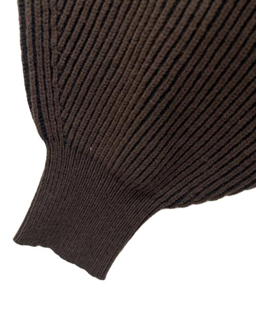 CLOCHE（クロシェ）CLOCHE (クロシェ) 薄手カーディガン ブラウン サイズ:02の古着・服飾アイテム