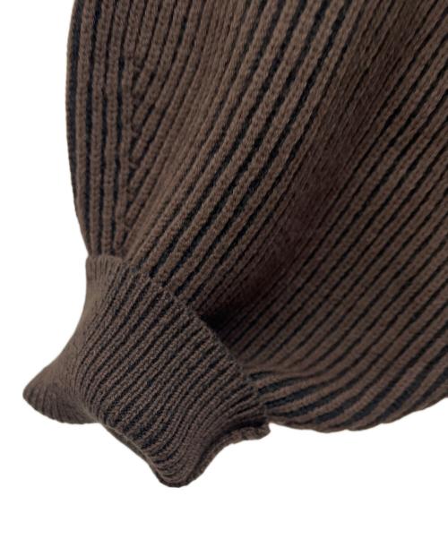 CLOCHE（クロシェ）CLOCHE (クロシェ) 薄手カーディガン ブラウン サイズ:02の古着・服飾アイテム
