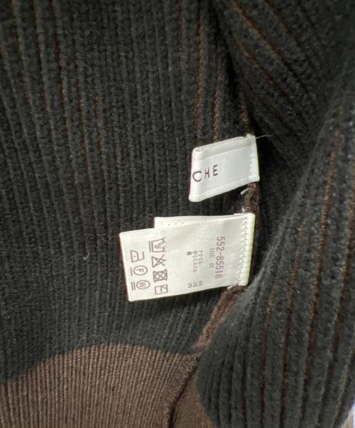 CLOCHE（クロシェ）CLOCHE (クロシェ) 薄手カーディガン ブラウン サイズ:02の古着・服飾アイテム