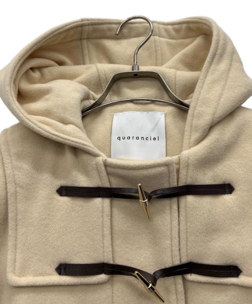 quaranciel（カランシエル）quaranciel (カランシエル) ダッフルコート ベージュ サイズ:38の古着・服飾アイテム