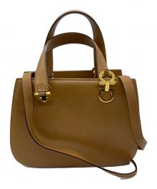 Ferragamo（フェラガモ）の古着「ハンドバッグ」｜ブラウン