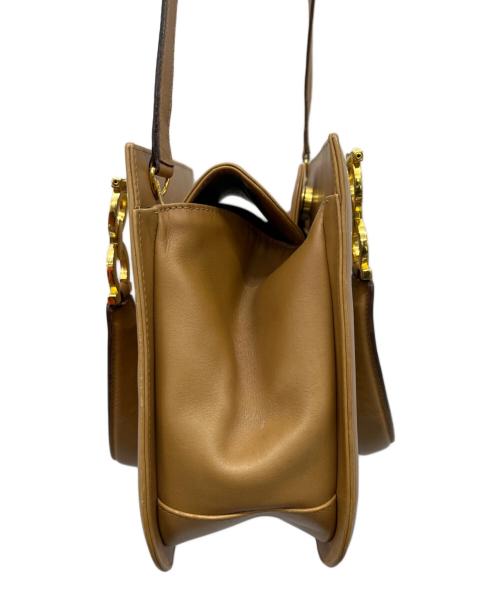 Ferragamo（フェラガモ）Ferragamo (フェラガモ) ハンドバッグ ブラウンの古着・服飾アイテム