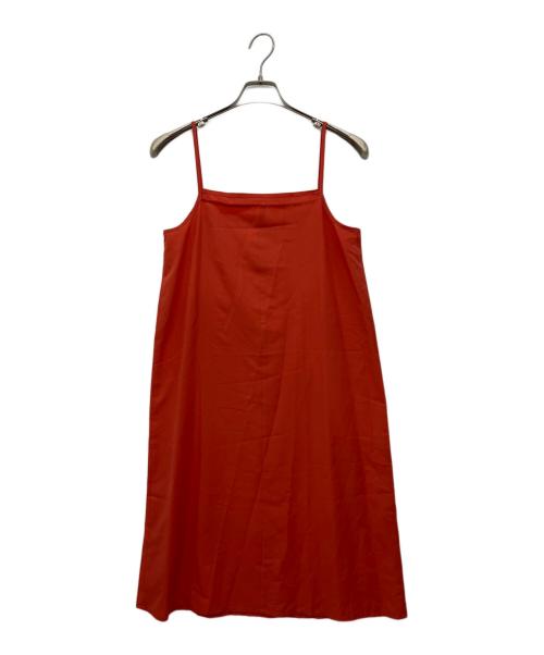 green label relaxing（グリーンレーベルリラクシング）green label relaxing (グリーンレーベルリラクシング) 半袖ワンピース オレンジ サイズ:FREEの古着・服飾アイテム