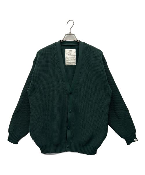 FreshService（フレッシュサービス）FreshService (フレッシュサービス) ニットカーディガン グリーン サイズ:Mの古着・服飾アイテム