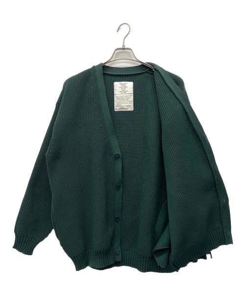 FreshService（フレッシュサービス）FreshService (フレッシュサービス) ニットカーディガン グリーン サイズ:Mの古着・服飾アイテム