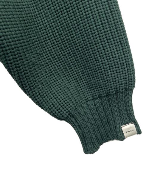 FreshService（フレッシュサービス）FreshService (フレッシュサービス) ニットカーディガン グリーン サイズ:Mの古着・服飾アイテム
