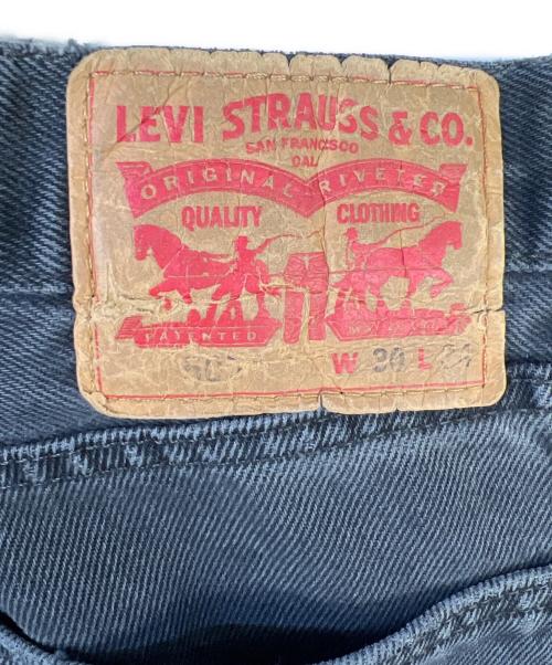 LEVI'S（リーバイス）LEVI'S (リーバイス) デニムパンツ ブラック サイズ:30×34の古着・服飾アイテム