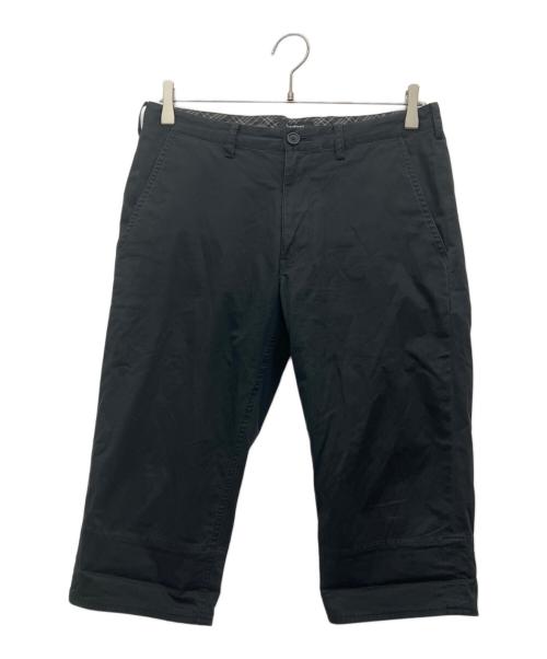 BURBERRY BLACK LABEL（バーバリーブラックレーベル）BURBERRY BLACK LABEL (バーバリーブラックレーベル) 7分丈パンツ ブラック サイズ:73の古着・服飾アイテム