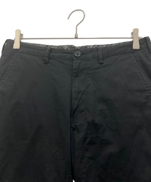 BURBERRY BLACK LABEL（バーバリーブラックレーベル）BURBERRY BLACK LABEL (バーバリーブラックレーベル) 7分丈パンツ ブラック サイズ:73の古着・服飾アイテム