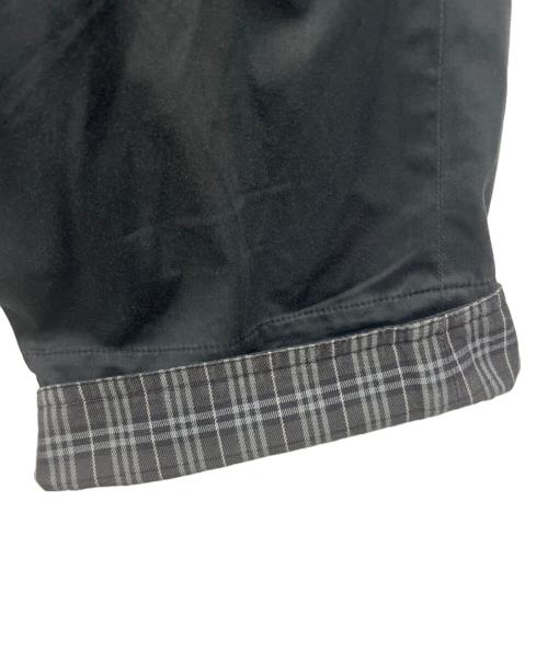 BURBERRY BLACK LABEL（バーバリーブラックレーベル）BURBERRY BLACK LABEL (バーバリーブラックレーベル) 7分丈パンツ ブラック サイズ:73の古着・服飾アイテム