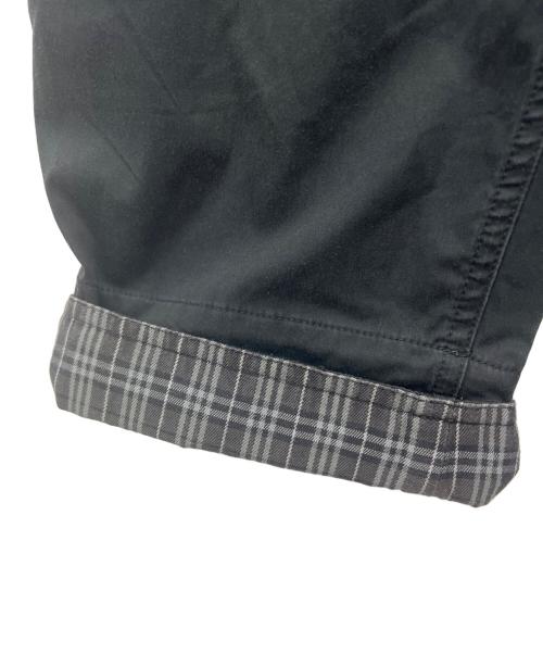 BURBERRY BLACK LABEL（バーバリーブラックレーベル）BURBERRY BLACK LABEL (バーバリーブラックレーベル) 7分丈パンツ ブラック サイズ:73の古着・服飾アイテム