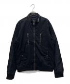 DIESELディーゼル）の古着「ジップアップジャケット」｜ブラック