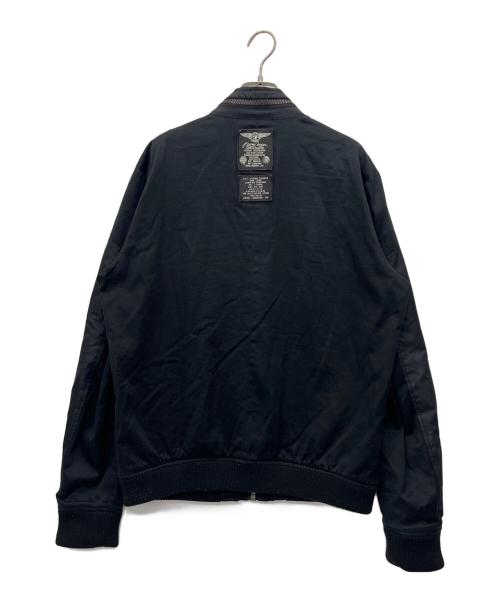 DIESEL（ディーゼル）DIESEL (ディーゼル) ジップアップジャケット ブラック サイズ:Lの古着・服飾アイテム